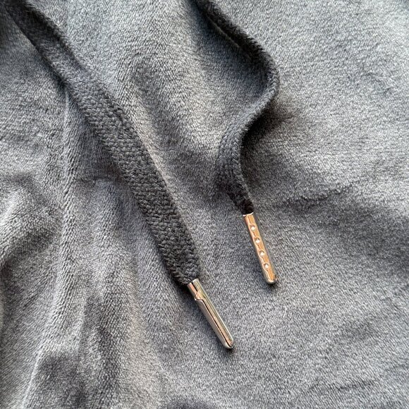 Juicy Couture Womens Black Soft Velour Sleepwear Top & Short Set 2pc Size Medium - Picture 6 of 8